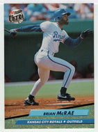 Brian McRae - Kansas City Royals (MLB Baseball Card) 1992 Fleer Ultra # 75 Mint