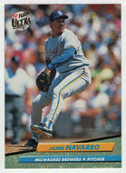 Jaime Navarro - Milwaukee Brewers (MLB Baseball Card) 1992 Fleer Ultra # 82 Mint