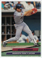 Brian Harper - Minnesota Twins (MLB Baseball Card) 1992 Fleer Ultra # 91 Mint