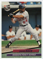 Shane Mack - Minnesota Twins (MLB Baseball Card) 1992 Fleer Ultra # 95 Mint