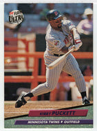 Kirby Puckett - Minnesota Twins (MLB Baseball Card) 1992 Fleer Ultra # 97 Mint
