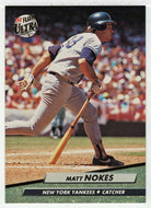 Matt Nokes - New York Yankees (MLB Baseball Card) 1992 Fleer Ultra # 107 Mint