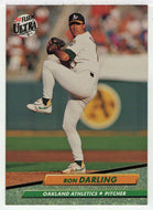 Ron Darling - Oakland Athletics (MLB Baseball Card) 1992 Fleer Ultra # 111 Mint