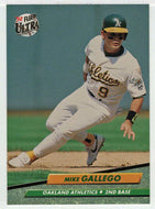 Mike Gallego - Oakland Athletics (MLB Baseball Card) 1992 Fleer Ultra # 112 Mint