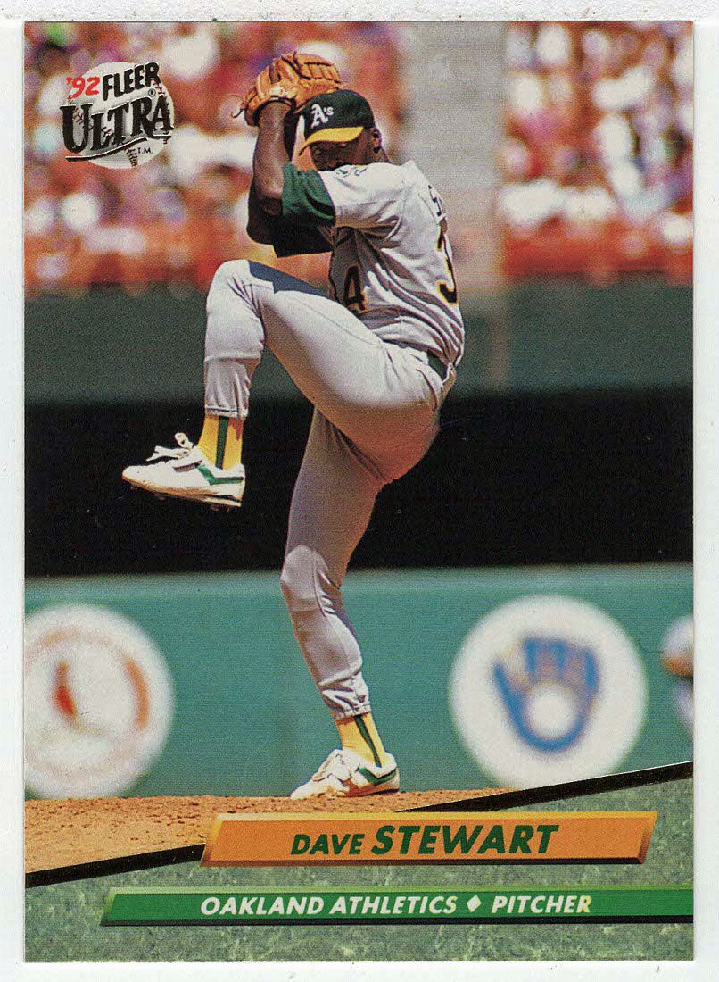 Dave Stewart - Oakland Athletics (MLB Baseball Card) 1992 Fleer Ultra # 117 Mint