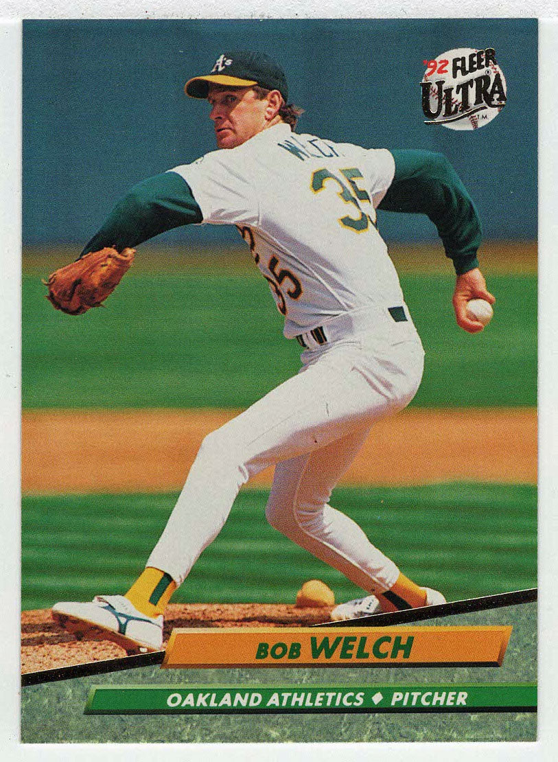 Bob Welch - Oakland Athletics (MLB Baseball Card) 1992 Fleer Ultra # 119 Mint