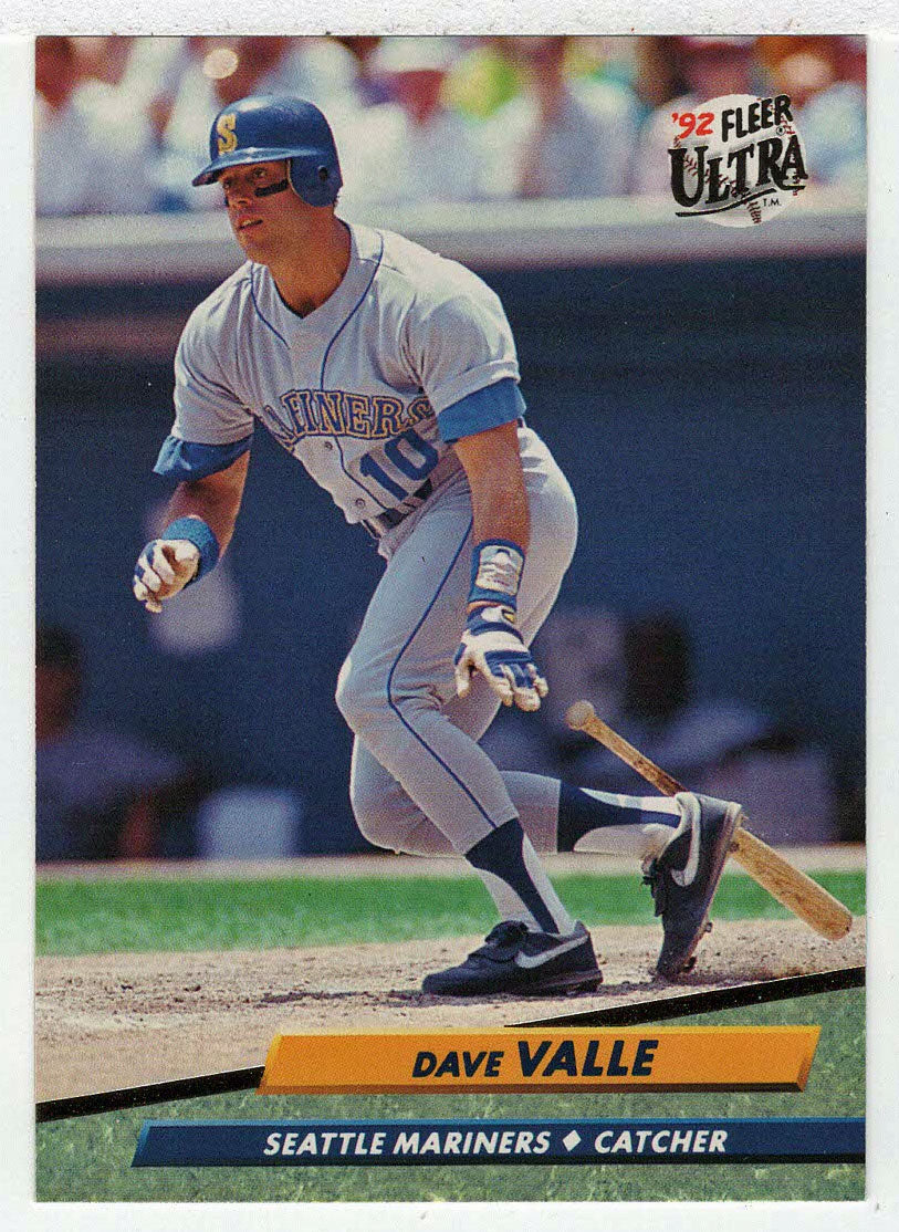 Dave Valle - Seattle Mariners (MLB Baseball Card) 1992 Fleer Ultra # 130 Mint