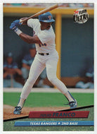 Julio Franco - Texas Rangers (MLB Baseball Card) 1992 Fleer Ultra # 131 Mint