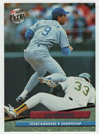 Jeff Huson - Texas Rangers (MLB Baseball Card) 1992 Fleer Ultra # 133 Mint