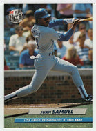 Juan Samuel - Los Angeles Dodgers (MLB Baseball Card) 1992 Fleer Ultra # 216 Mint