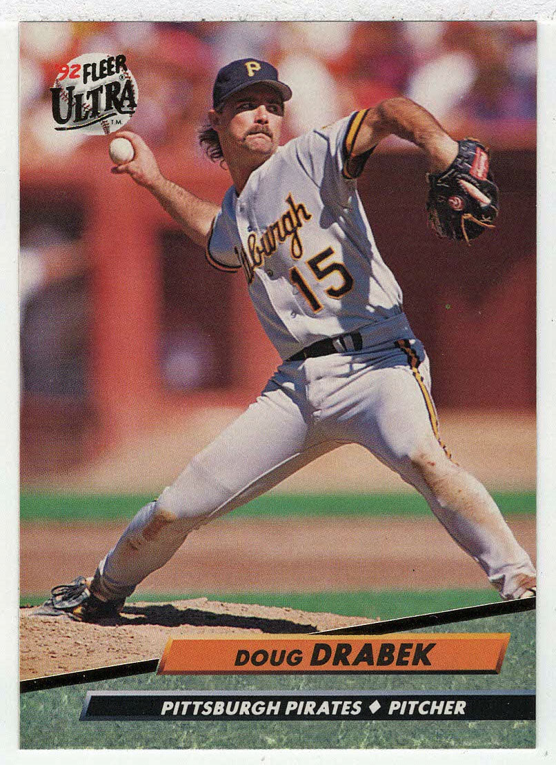 Doug Drabek - Pittsburgh Pirates (MLB Baseball Card) 1992 Fleer Ultra # 253 Mint