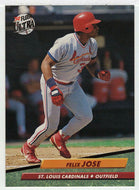 Felix Jose - St. Louis Cardinals (MLB Baseball Card) 1992 Fleer Ultra # 264 Mint