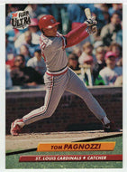 Tom Pagnozzi - St. Louis Cardinals (MLB Baseball Card) 1992 Fleer Ultra # 268 Mint