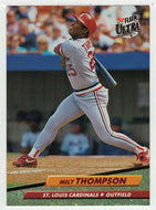 Milt Thompson - St. Louis Cardinals (MLB Baseball Card) 1992 Fleer Ultra # 272 Mint