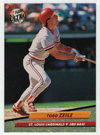 Todd Zeile - St. Louis Cardinals (MLB Baseball Card) 1992 Fleer Ultra # 273 Mint