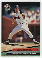John Burkett - San Francisco Giants (MLB Baseball Card) 1992 Fleer Ultra # 286 Mint