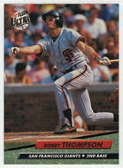 Robby Thompson - San Francisco Giants (MLB Baseball Card) 1992 Fleer Ultra # 295 Mint