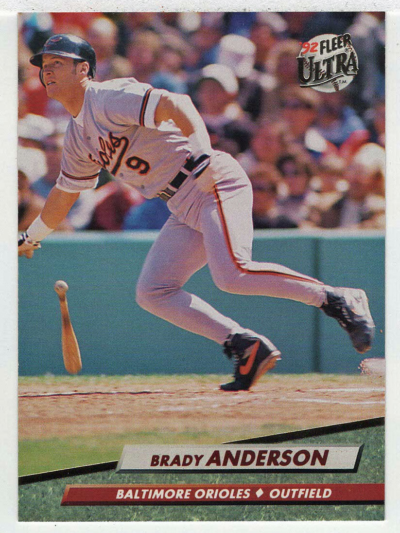 Brady Anderson - Baltimore Orioles (MLB Baseball Card) 1992 Fleer Ultra # 301 Mint