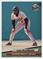 Mark McLemore - Baltimore Orioles (MLB Baseball Card) 1992 Fleer Ultra # 304 Mint