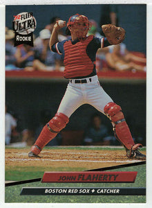 John Flaherty RC - Boston Red Sox (MLB Baseball Card) 1992 Fleer Ultra # 313 Mint