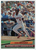 Hubie Brooks - California Angels (MLB Baseball Card) 1992 Fleer Ultra # 322 Mint