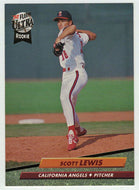 Scott Lewis - California Angels (MLB Baseball Card) 1992 Fleer Ultra # 328 Mint