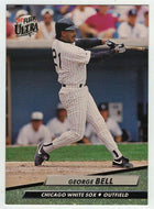 George Bell - Chicago White Sox (MLB Baseball Card) 1992 Fleer Ultra # 332 Mint