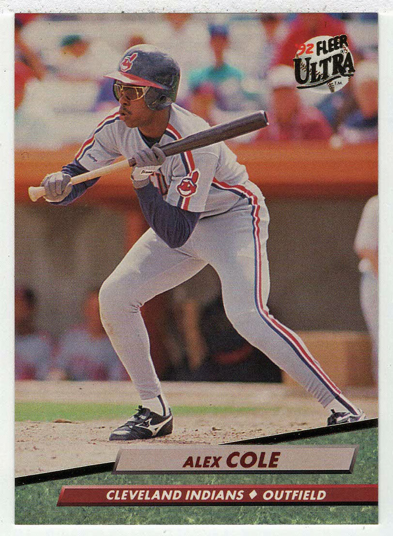 Alex Cole - Cleveland Indians (MLB Baseball Card) 1992 Fleer Ultra # 345 Mint