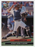 Chad Kreuter - Detroit Tigers (MLB Baseball Card) 1992 Fleer Ultra # 365 Mint