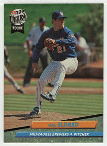 Cal Eldred - Milwaukee Brewers (MLB Baseball Card) 1992 Fleer Ultra # 380 Mint