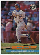 Kevin Seitzer - Milwaukee Brewers (MLB Baseball Card) 1992 Fleer Ultra # 389 Mint