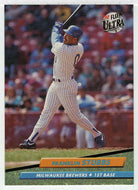 Franklin Stubbs - Milwaukee Brewers (MLB Baseball Card) 1992 Fleer Ultra # 390 Mint