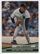 Greg Cadaret - New York Yankees (MLB Baseball Card) 1992 Fleer Ultra # 404 Mint