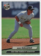 Mike Gallego - New York Yankees (MLB Baseball Card) 1992 Fleer Ultra # 406 Mint