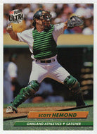 Scott Hemond - Oakland Athletics (MLB Baseball Card) 1992 Fleer Ultra # 422 Mint