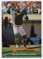Henry Mercedes - Oakland Athletics (MLB Baseball Card) 1992 Fleer Ultra # 424 Mint