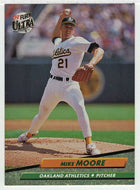 Mike Moore - Oakland Athletics (MLB Baseball Card) 1992 Fleer Ultra # 425 Mint