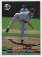 Clay Parker - Seattle Mariners (MLB Baseball Card) 1992 Fleer Ultra # 435 Mint