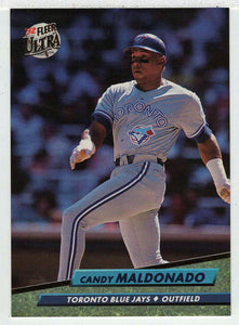 Candy Maldonado - Toronto Blue Jays (MLB Baseball Card) 1992 Fleer Ultra # 451 Mint