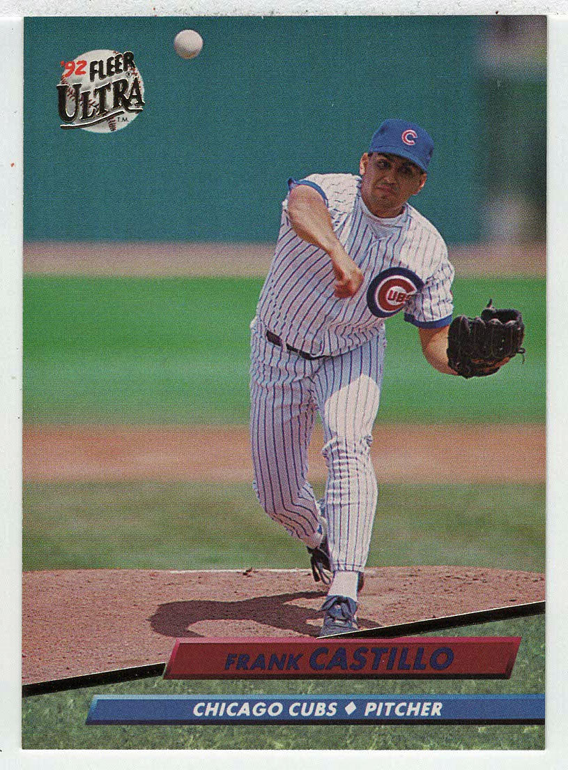 Frank Castillo - Chicago Cubs (MLB Baseball Card) 1992 Fleer Ultra # 467 Mint