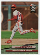 Jacob Brumfield - Cincinnati Reds (MLB Baseball Card) 1992 Fleer Ultra # 481 Mint