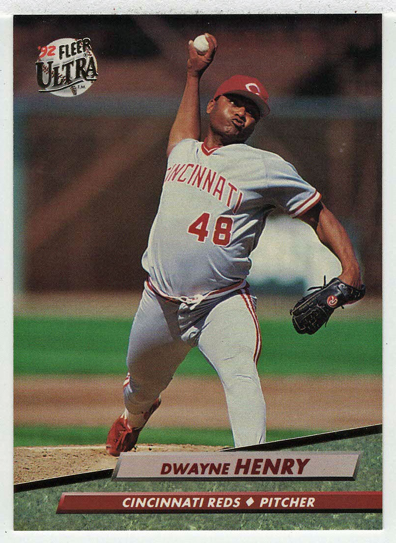 Dwayne Henry - Cincinnati Reds (MLB Baseball Card) 1992 Fleer Ultra # 483 Mint