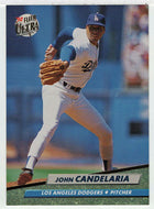 John Candelaria - Los Angeles Dodgers (MLB Baseball Card) 1992 Fleer Ultra # 500 Mint
