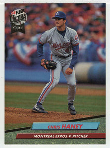 Chris Haney - Montreal Expos (MLB Baseball Card) 1992 Fleer Ultra # 519 Mint