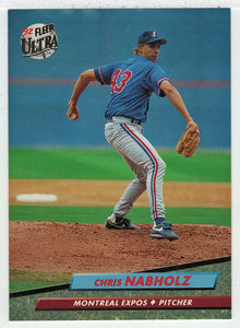 Chris Nabholz - Montreal Expos (MLB Baseball Card) 1992 Fleer Ultra # 521 Mint