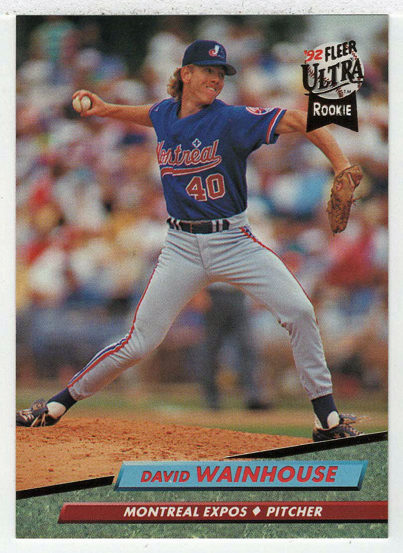 Dave Wainhouse - Montreal Expos (MLB Baseball Card) 1992 Fleer Ultra # 524 Mint