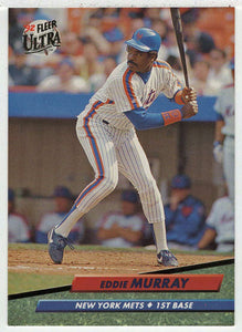 Eddie Murray - New York Mets (MLB Baseball Card) 1992 Fleer Ultra # 532 Mint