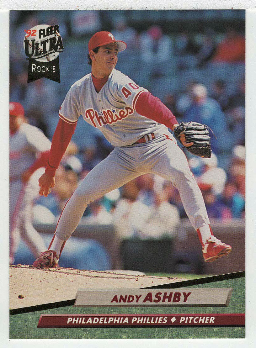 Andy Ashby - Philadelphia Phillies (MLB Baseball Card) 1992 Fleer Ultra # 541 Mint