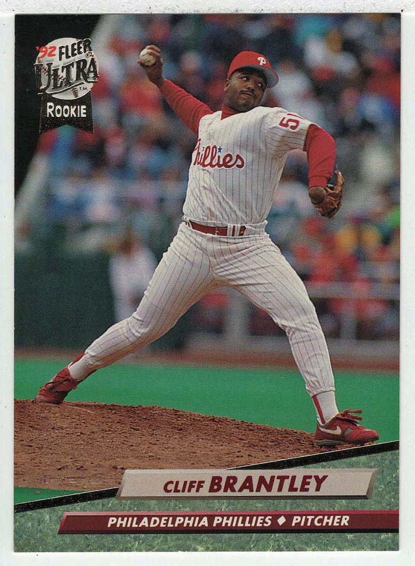 Cliff Brantley - Philadelphia Phillies (MLB Baseball Card) 1992 Fleer Ultra # 543 Mint