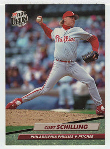 Curt Schilling - Philadelphia Phillies (MLB Baseball Card) 1992 Fleer Ultra # 548 Mint